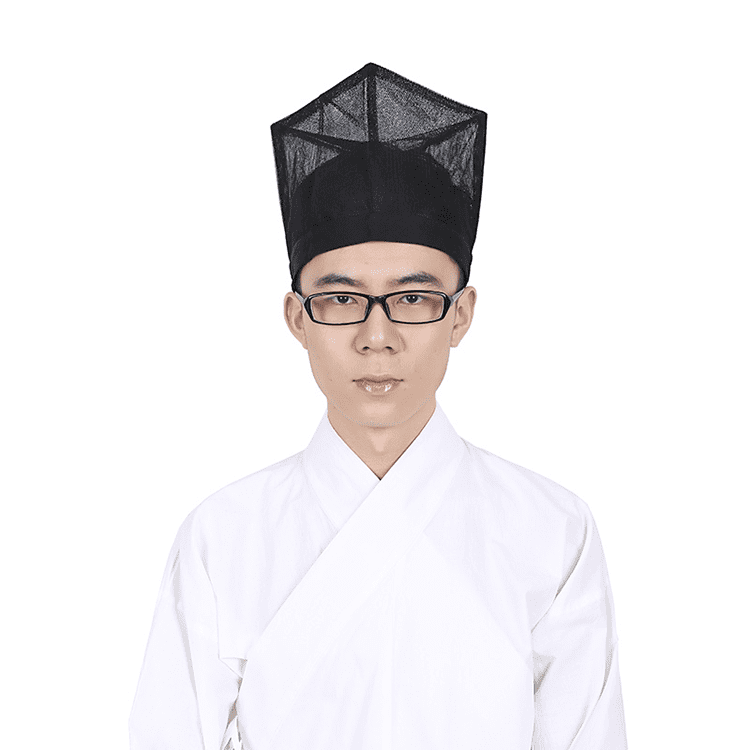 A man wearing Traditional Chinese hat Sifangpingdingjin