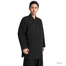 Load image into Gallery viewer, black tai chi uniform suit for men and women
