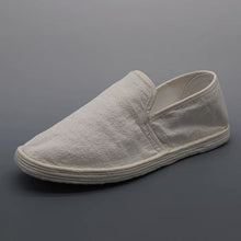 Load image into Gallery viewer, White Handmade Solid Chinese Cloth Shoes
