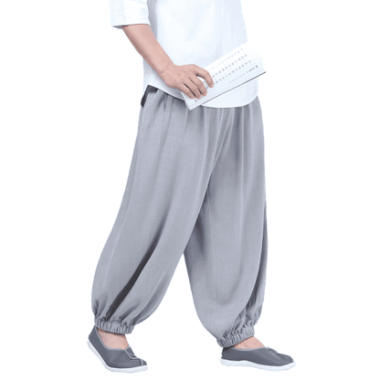 Grey Kung Fu Pants