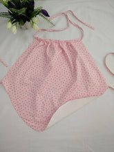 Load image into Gallery viewer, Pink Ancient Chinese Underwear with Cherry Patterns and Drawstring Neckline
