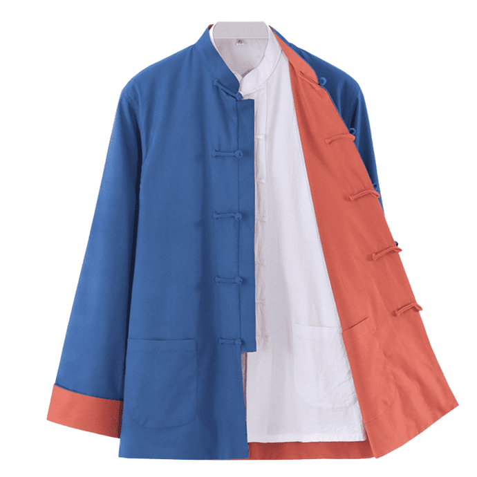 Colorful Modern Tang Suit Jacket (Reversible)