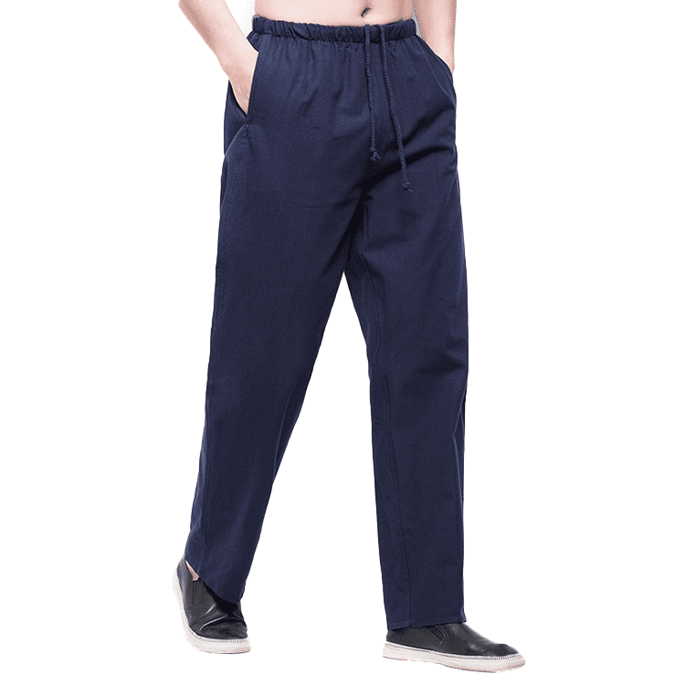 Navy Blue Tang Suit Pants